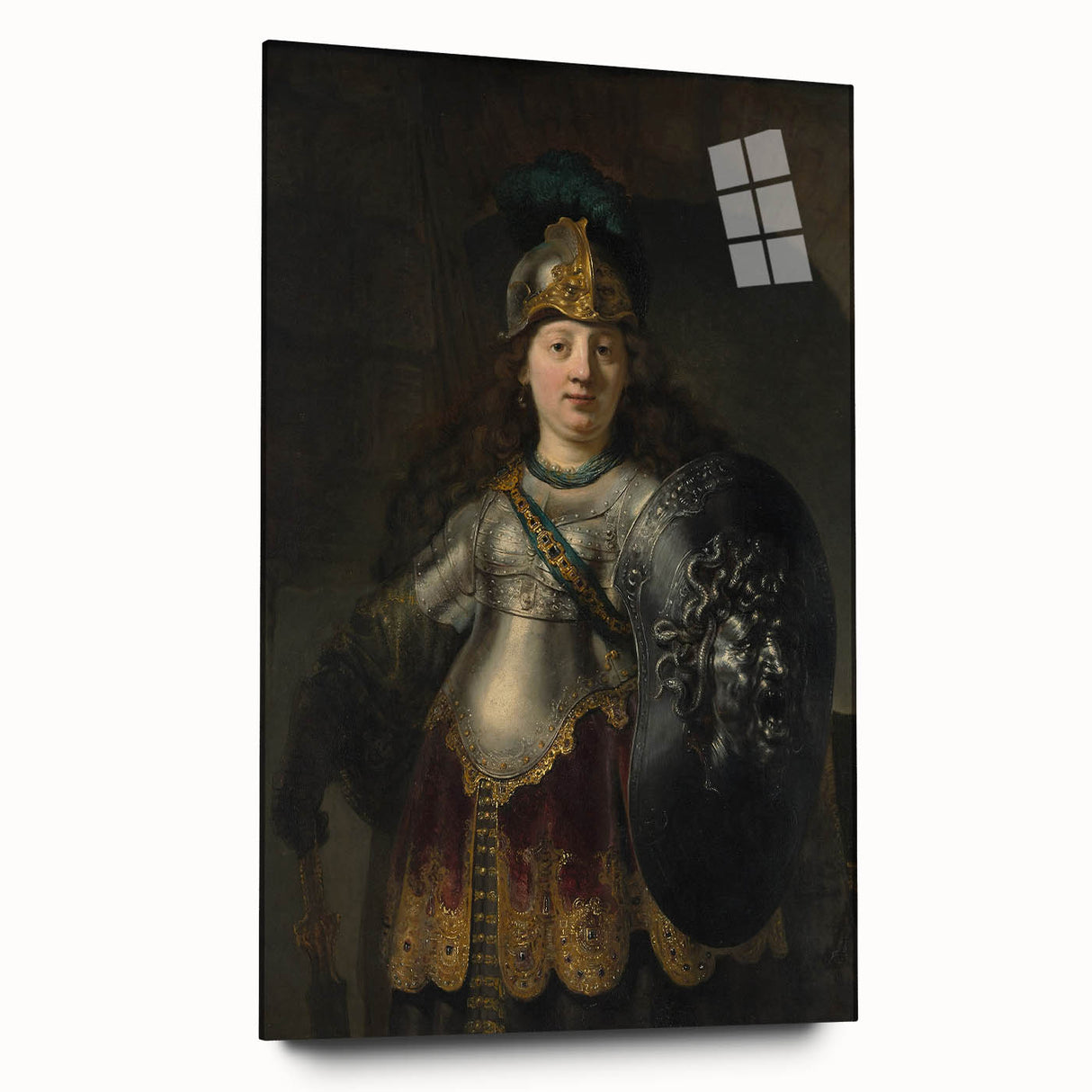 Baroque Warrior Art Print - Classic Historical Art with Detailed Designs