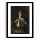 Baroque Warrior Art Print - Classic Historical Art with Detailed Designs