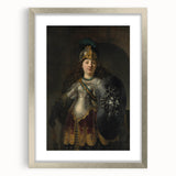 Baroque Warrior Art Print - Classic Historical Art with Detailed Designs