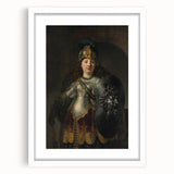 Baroque Warrior Art Print - Classic Historical Art with Detailed Designs