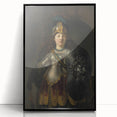 Baroque Warrior Art Print - Classic Historical Art with Detailed Designs