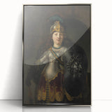 Baroque Warrior Art Print - Classic Historical Art with Detailed Designs