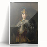 Baroque Warrior Art Print - Classic Historical Art with Detailed Designs