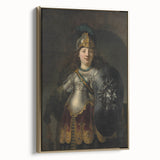 Baroque Warrior Art Print - Classic Historical Art with Detailed Designs