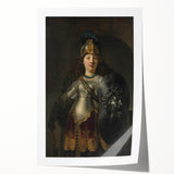 Baroque Warrior Art Print - Classic Historical Art with Detailed Designs