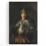 Baroque Warrior Art Print - Classic Historical Art with Detailed Designs