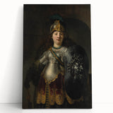 Baroque Warrior Art Print - Classic Historical Art with Detailed Designs