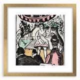 Ernst Ludwig Kirchner's Singer Scene - Vibrant Expressionist Artwork