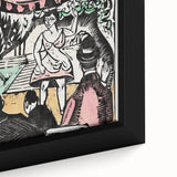 Ernst Ludwig Kirchner's Singer Scene - Vibrant Expressionist Artwork