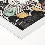 Ernst Ludwig Kirchner's Singer Scene - Vibrant Expressionist Artwork