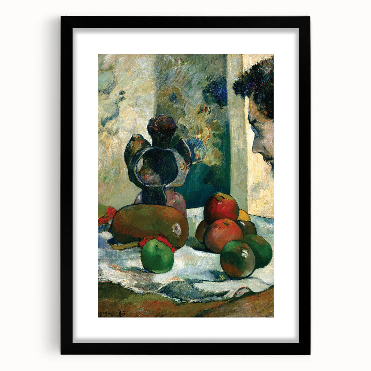 Impressionism Wall Art - Still Life with Profile - Gauguin’s Classic Art Print