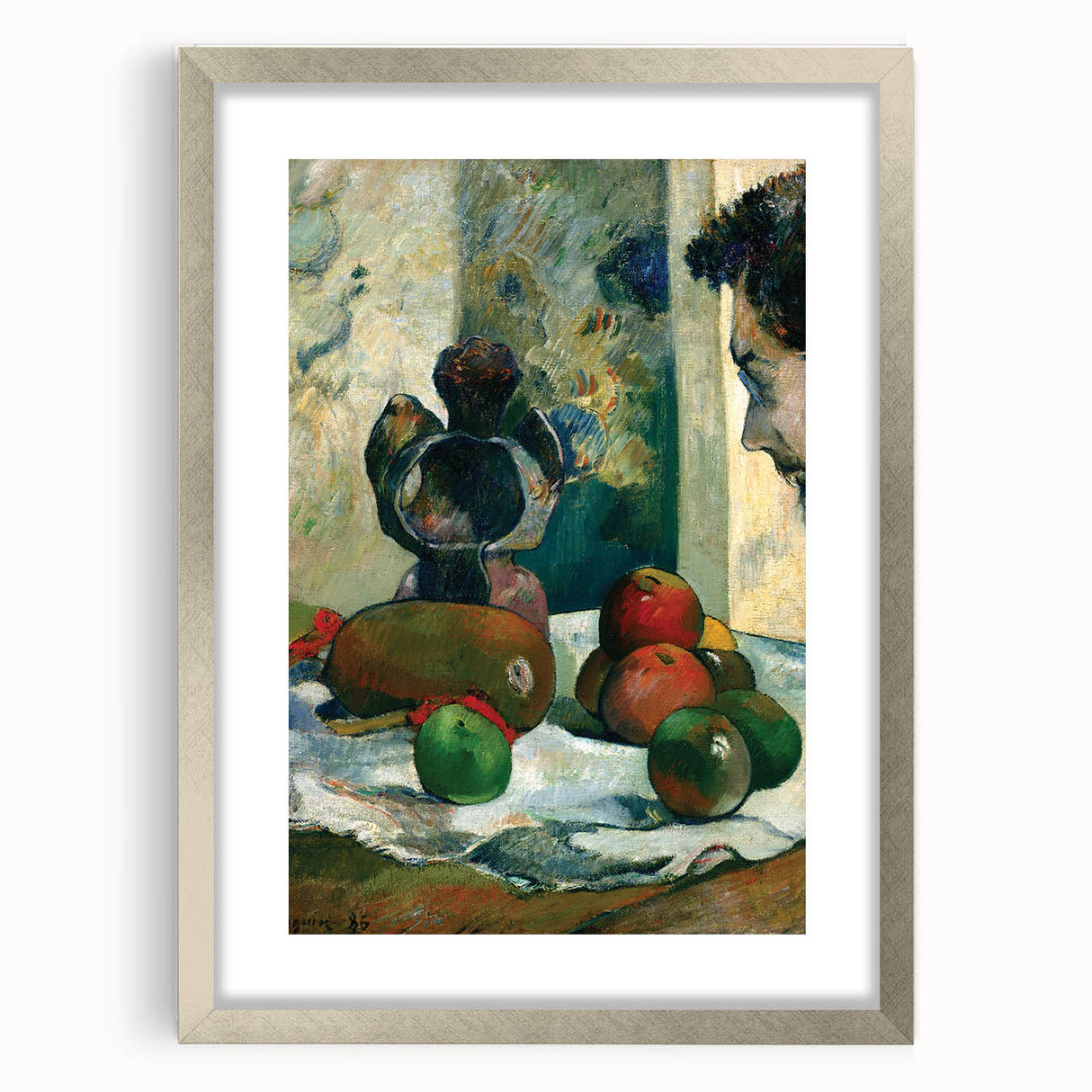 Impressionism Wall Art - Still Life with Profile - Gauguin’s Classic Art Print
