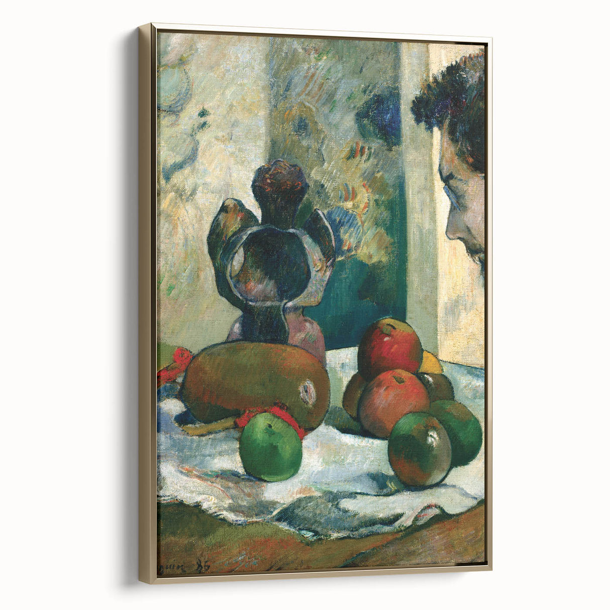 Impressionism Wall Art - Still Life with Profile - Gauguin’s Classic Art Print