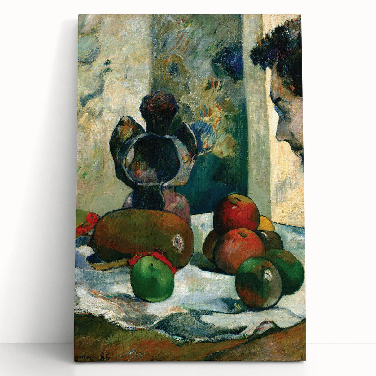 Impressionism Wall Art - Still Life with Profile - Gauguin’s Classic Art Print