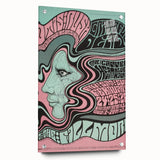 Grateful Dead Retro Wall Art - Vintage Psychedelic Concert Poster
