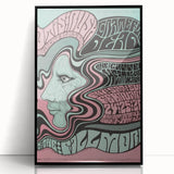 Grateful Dead Retro Wall Art - Vintage Psychedelic Concert Poster