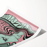 Grateful Dead Retro Wall Art - Vintage Psychedelic Concert Poster