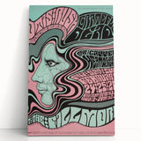 Grateful Dead Retro Wall Art - Vintage Psychedelic Concert Poster