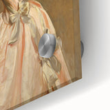 Classical Realism Portrait - Elegant Victorian Lady Realistic Wall Art