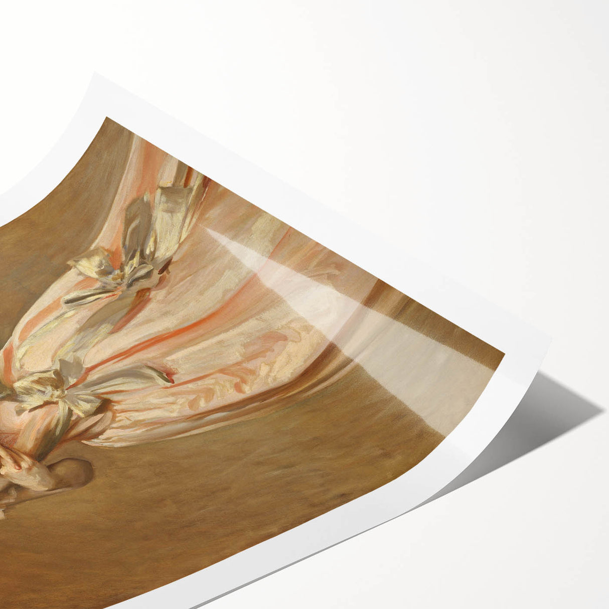 Classical Realism Portrait - Elegant Victorian Lady Realistic Wall Art