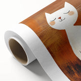Playroom Wall Art – Cute Cat Illustration for Children's Wall Decor