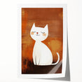 Playroom Wall Art – Cute Cat Illustration for Children's Wall Decor