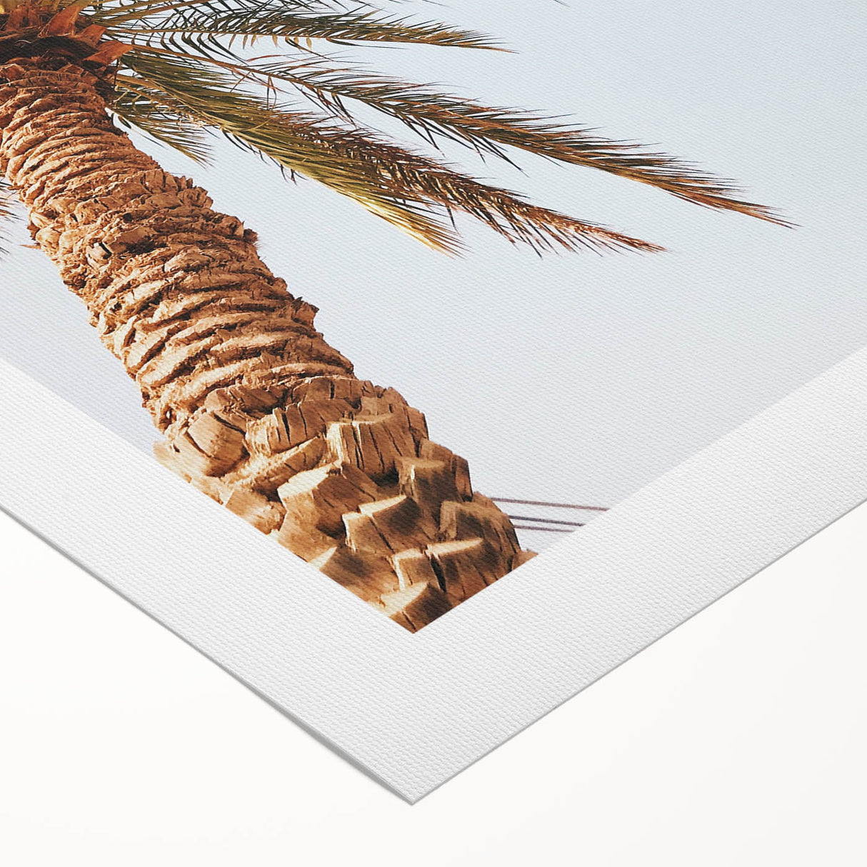 Art deco poster featuring a vibrant summer scene on rolled canvas, ideal for dining room wall art.