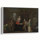 Romanticism Art - Marriage A-la-Mode 3 - Classic Romantic Print