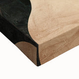 Bold Abstract Wall Art – Earthy Curves for Dining Spaces