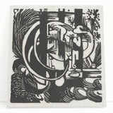 Franz Marc's Lizards (1912) - Bold Black & White Expressionist Art