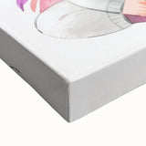 Personalized Kids Art – Cute Unicorn Girl Illustration Wall Print