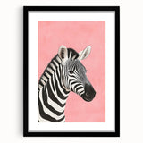 Zebra Nursery Wall Art - Baby Room & Kids Room Decor