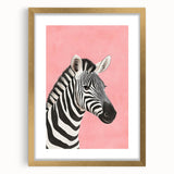 Zebra Nursery Wall Art - Baby Room & Kids Room Decor
