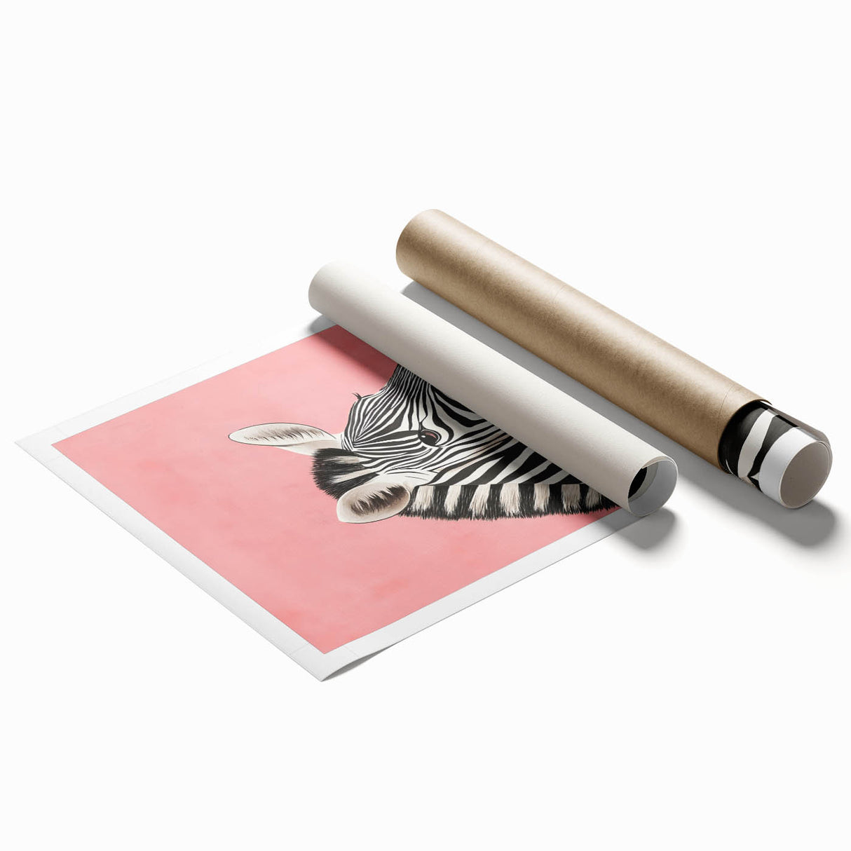 Zebra Nursery Wall Art - Baby Room & Kids Room Decor