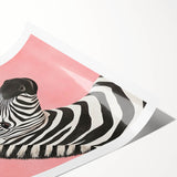 Zebra Nursery Wall Art - Baby Room & Kids Room Decor