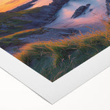 Stunning rolled canvas artwork depicting dramatic cliffs and landscapes, showcasing vibrant colors and intricate details, ideal for enhancing any room's decor.