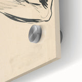 Lost in Thought - Minimalist Expressionist Sketch Wall Art