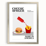 Textured abstract art print in muted earth tones on a framed canvas, suitable for bedroom decor.