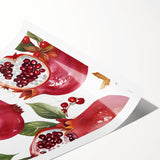 Extra large wall art featuring line art flowers in black on white, rolled print format, ideal for large living room decor.