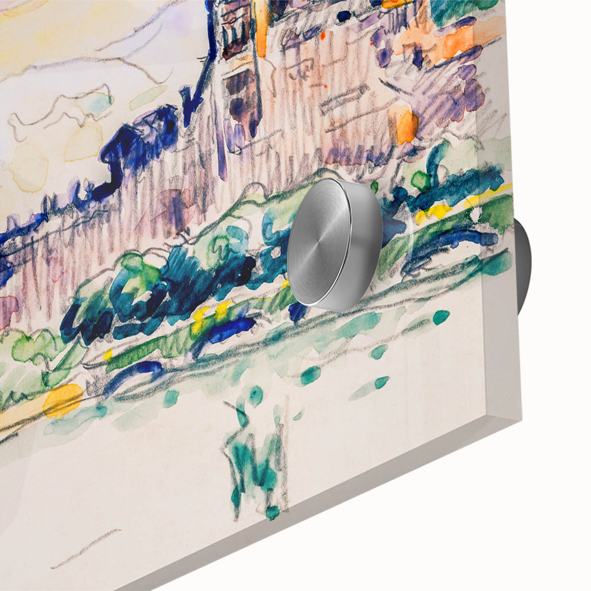 Geneva by Paul Signac: Vibrant Impressionist Cityscape Wall Art Print