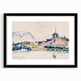 Geneva by Paul Signac: Vibrant Impressionist Cityscape Wall Art Print