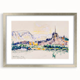 Geneva by Paul Signac: Vibrant Impressionist Cityscape Wall Art Print