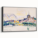 Geneva by Paul Signac: Vibrant Impressionist Cityscape Wall Art Print