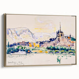 Geneva by Paul Signac: Vibrant Impressionist Cityscape Wall Art Print