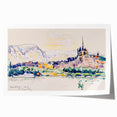 Geneva by Paul Signac: Vibrant Impressionist Cityscape Wall Art Print