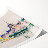 Geneva by Paul Signac: Vibrant Impressionist Cityscape Wall Art Print