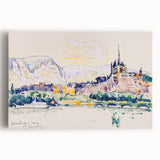 Geneva by Paul Signac: Vibrant Impressionist Cityscape Wall Art Print