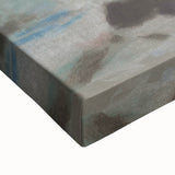 Rocky Seashore with Cypresses - Modern Wall Art of Coastal Landscape