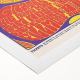 Grateful Dead Retro Wall Art - Vintage 1960s Psychedelic Poster