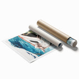 Realism Art Prints - Study of The Gulf Stream by Winslow Homer Canvas Art